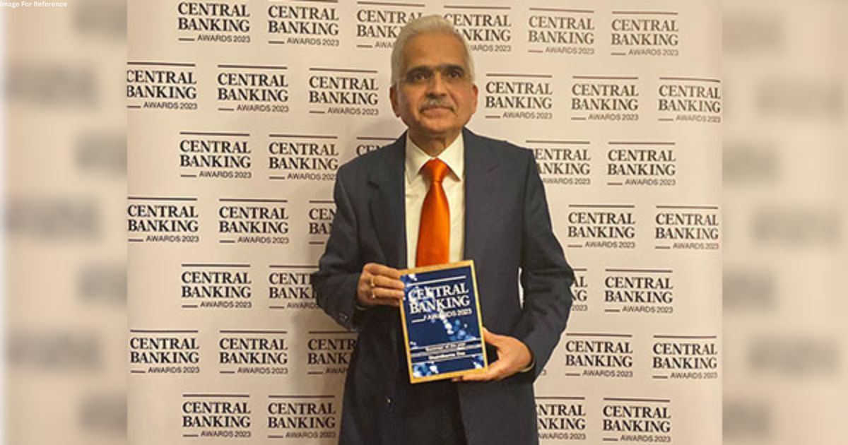 Shaktikanta Das receives 'Governor of the Year' award at London's Central Banking Awards 2023